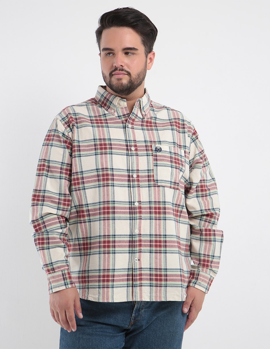 Camisa casual manga larga para hombre Camisa casual manga larga para hombre