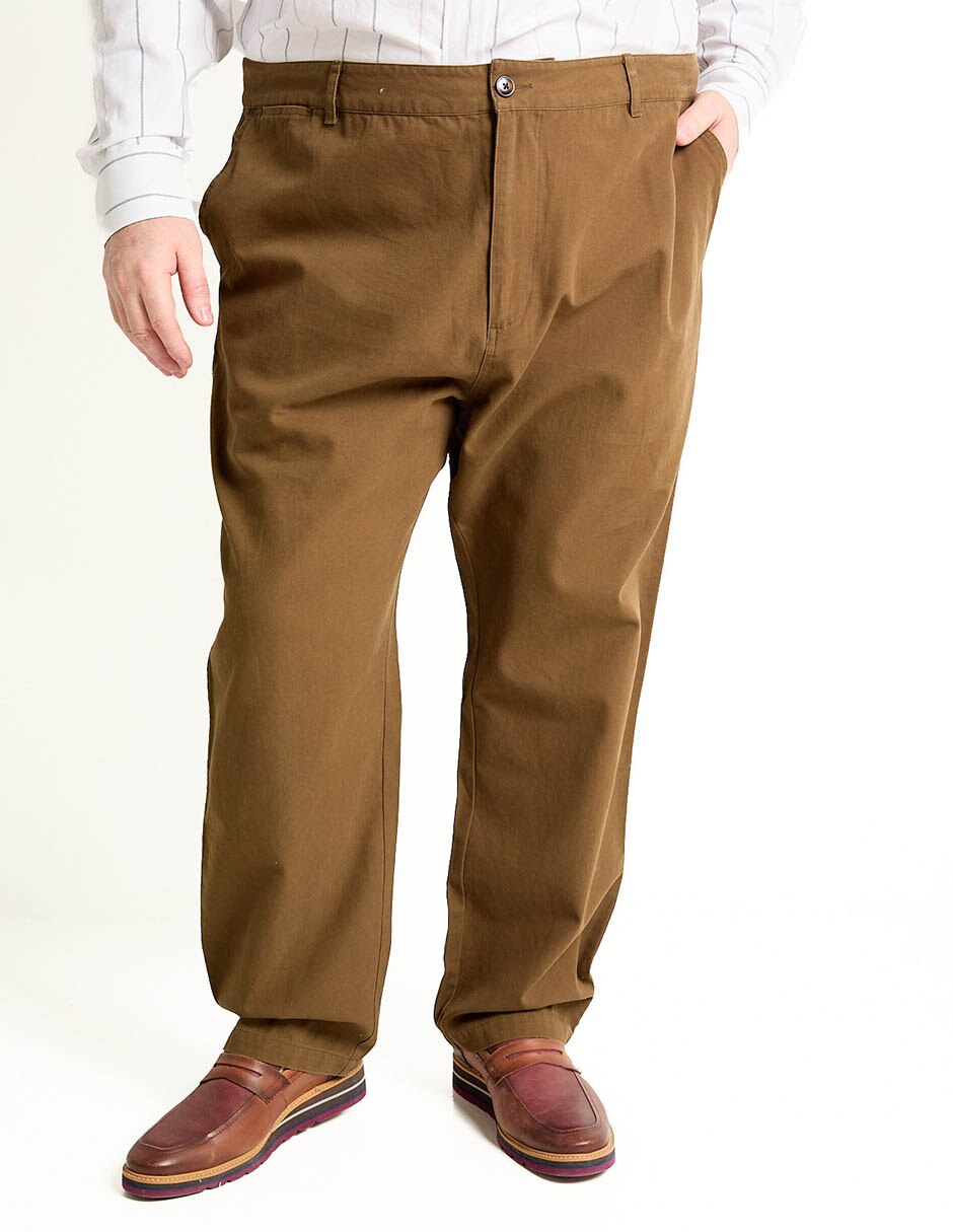 Pantalón amplio de algodón para hombre Pantalón amplio de algodón para hombre