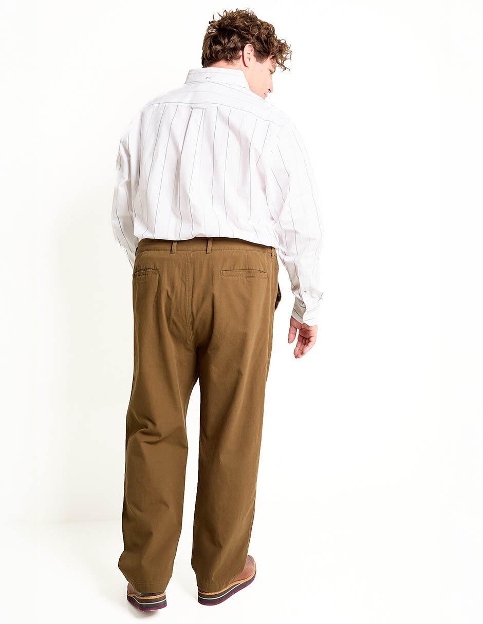 Pantalón amplio de algodón para hombre 2