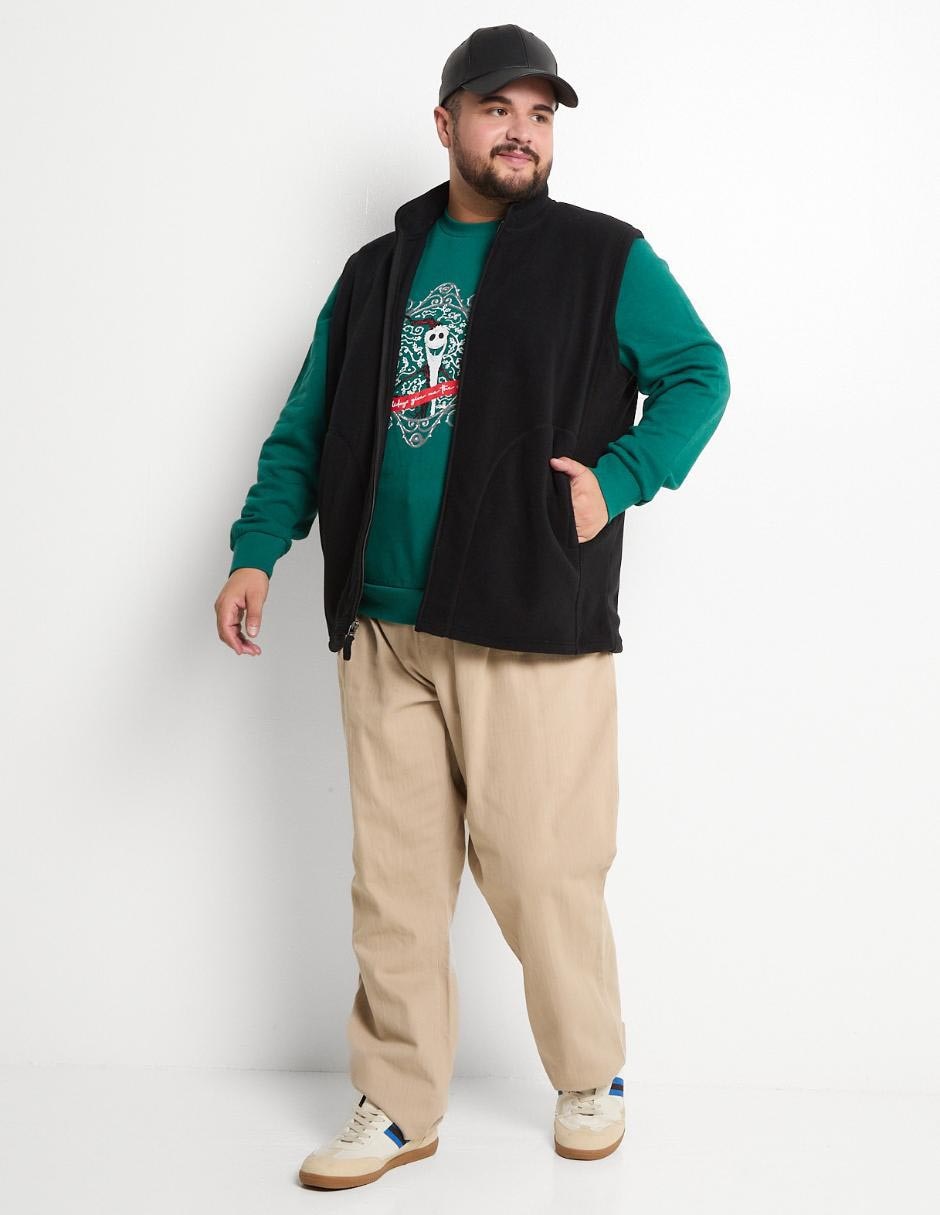 Pantalón chino straight Weekend Plus de algodón para hombre