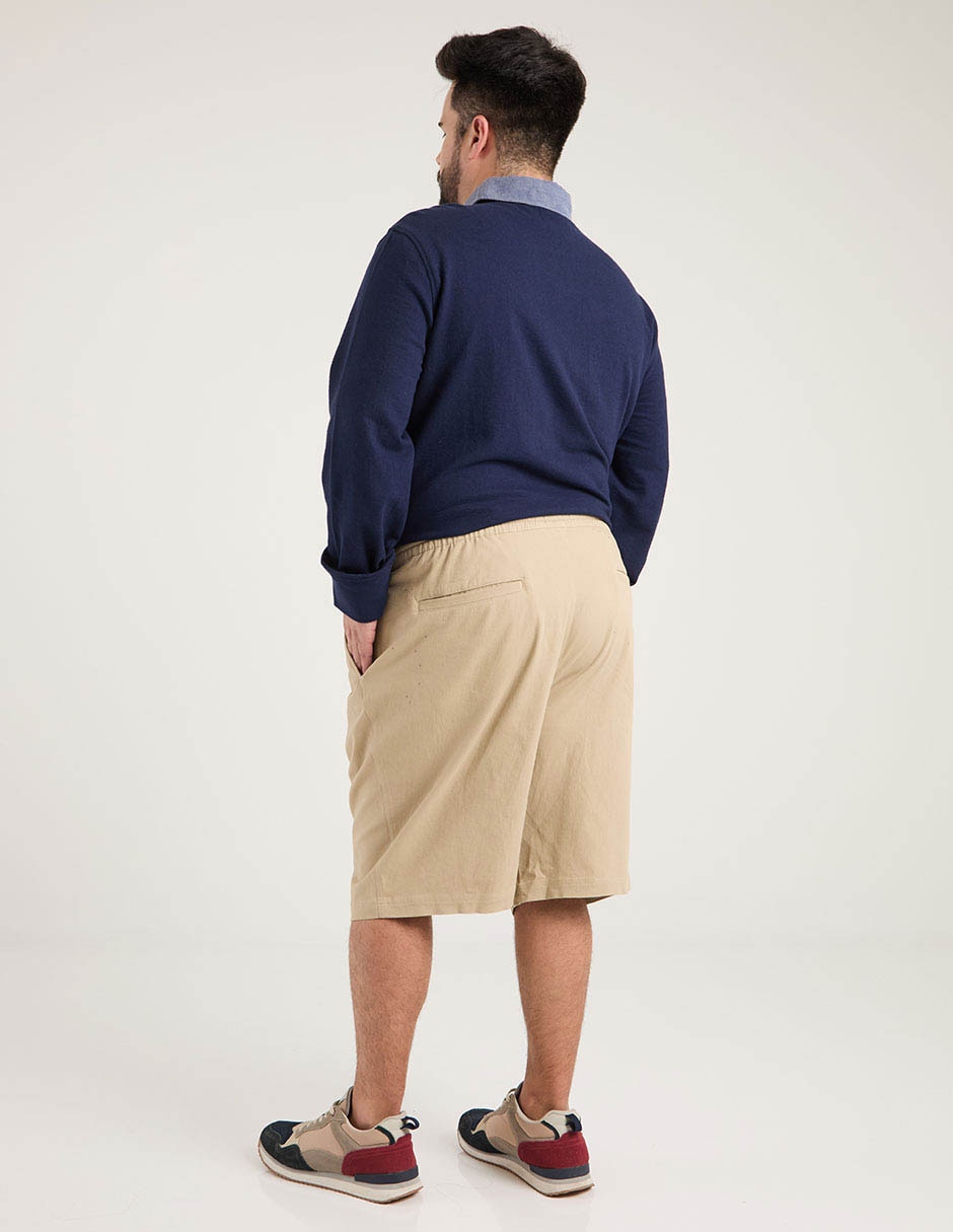 Bermuda Weekend Plus de algodón para hombre