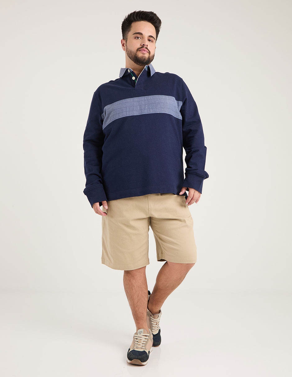 Bermuda Weekend Plus de algodón para hombre