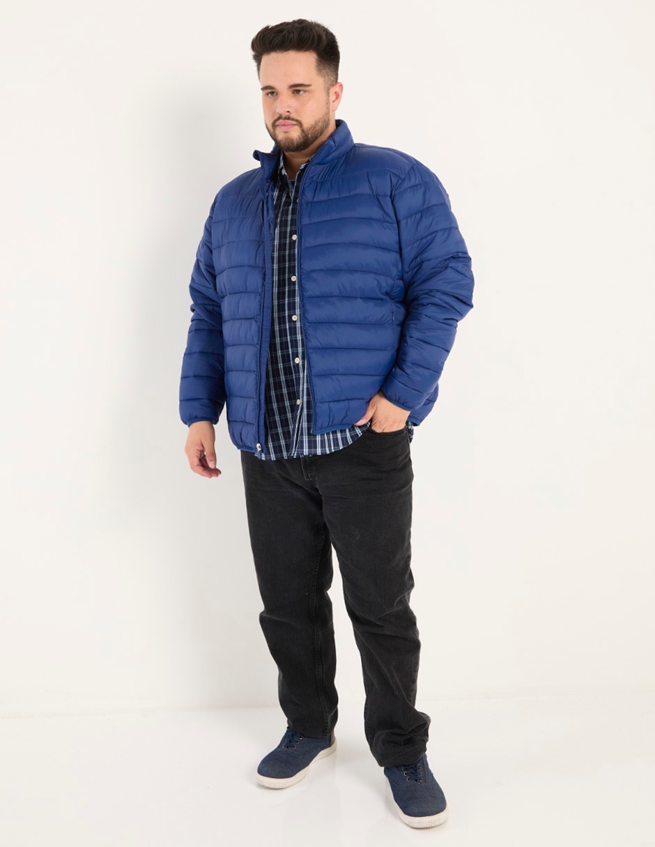 Chamarra acolchada Weekend Plus con bolsillos para hombre