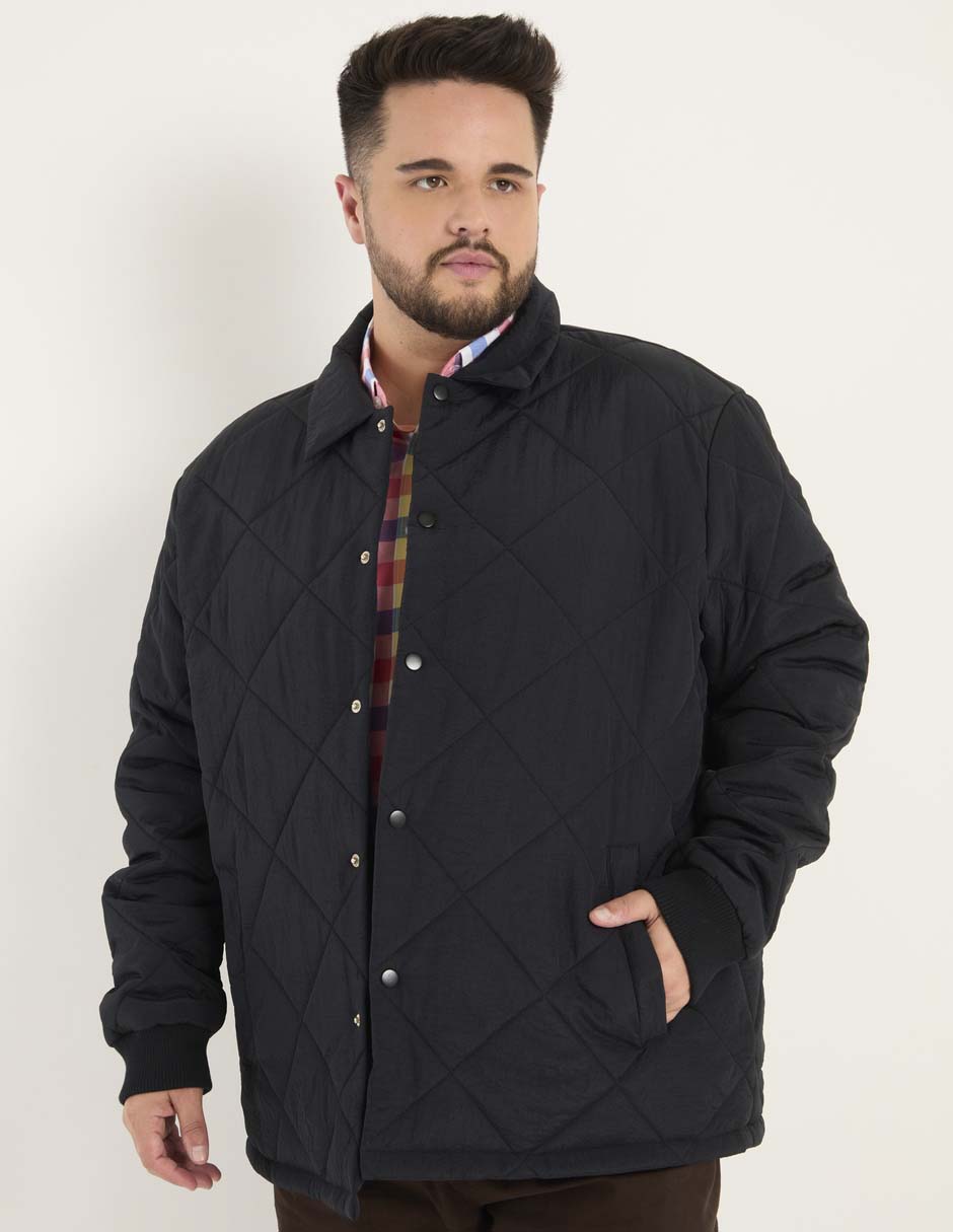 Chamarra casual con bolsillos para hombre Chamarra casual con bolsillos para hombre