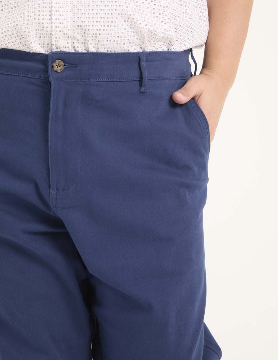 Pantalón casual chino straight Weekend Plus para hombre