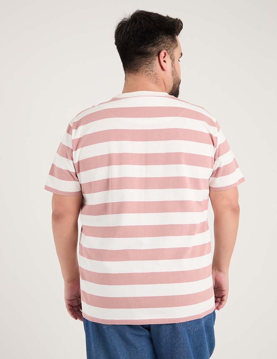 Playera cuello redondo para hombre