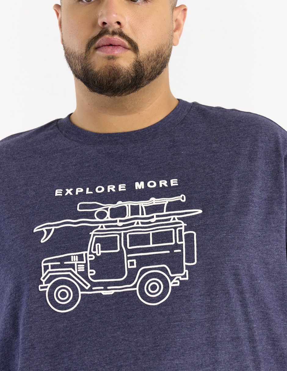 Playera cuello redondo para hombre 4