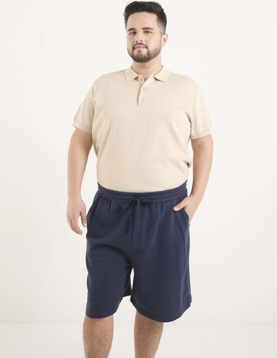Bermuda de algodón para hombre