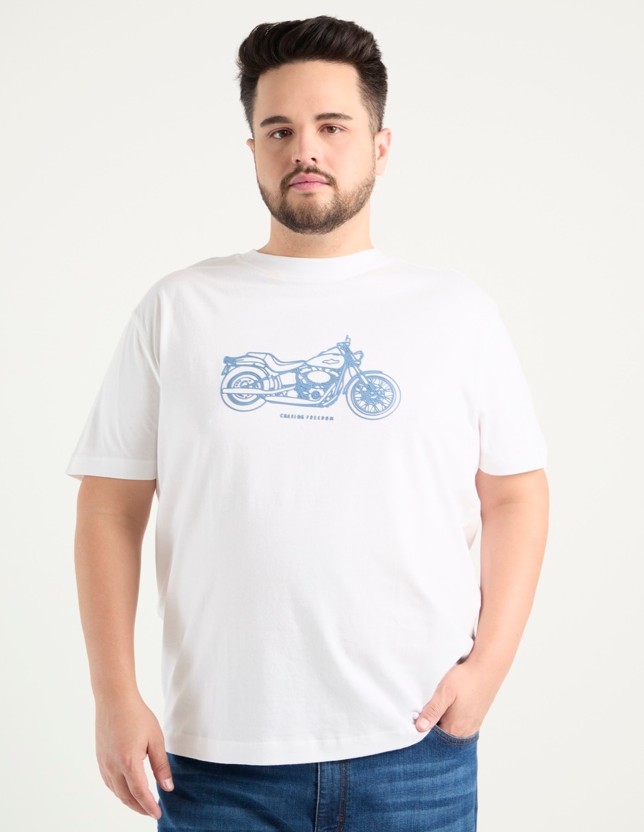 Playera Holiday cuello redondo para hombre Playera Holiday cuello redondo para hombre