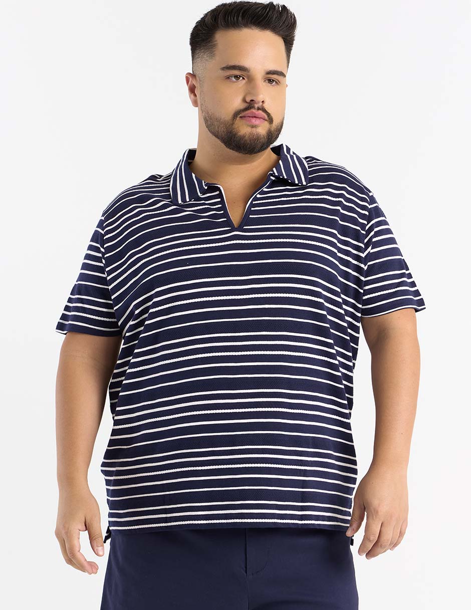 Playera tipo polo Weekend Plus para hombre