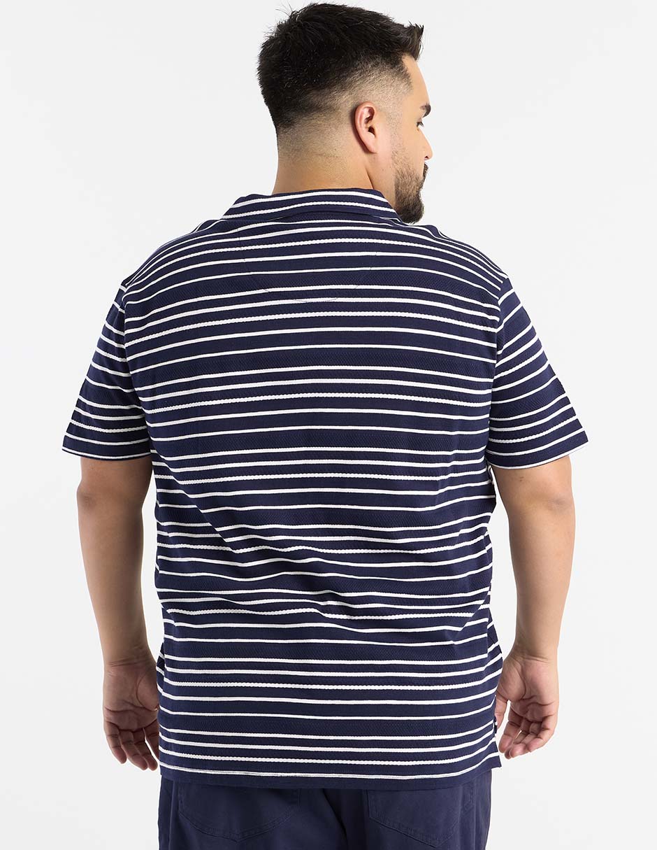 Playera tipo polo Weekend Plus para hombre