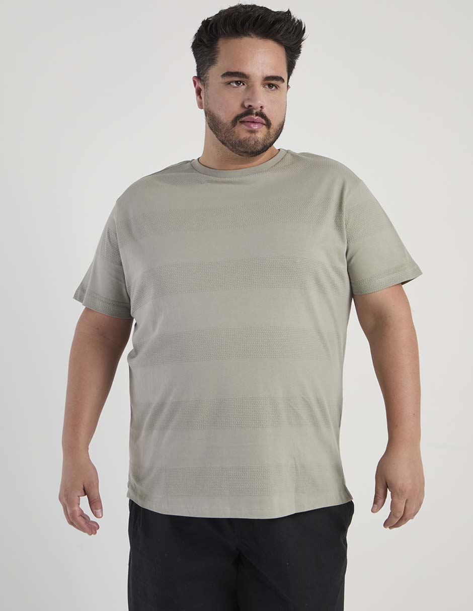 Playera cuello redondo para hombre 2