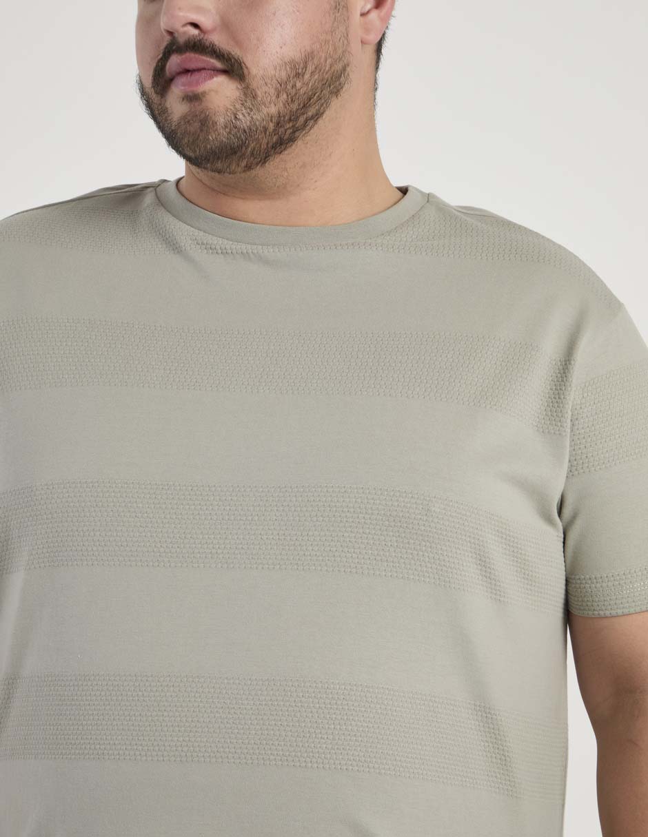 Playera cuello redondo para hombre 4