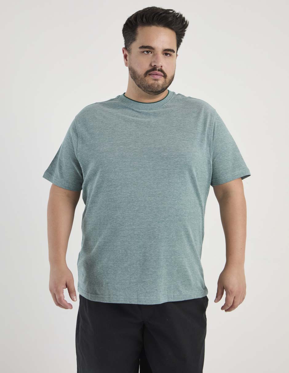 Playera cuello redondo para hombre