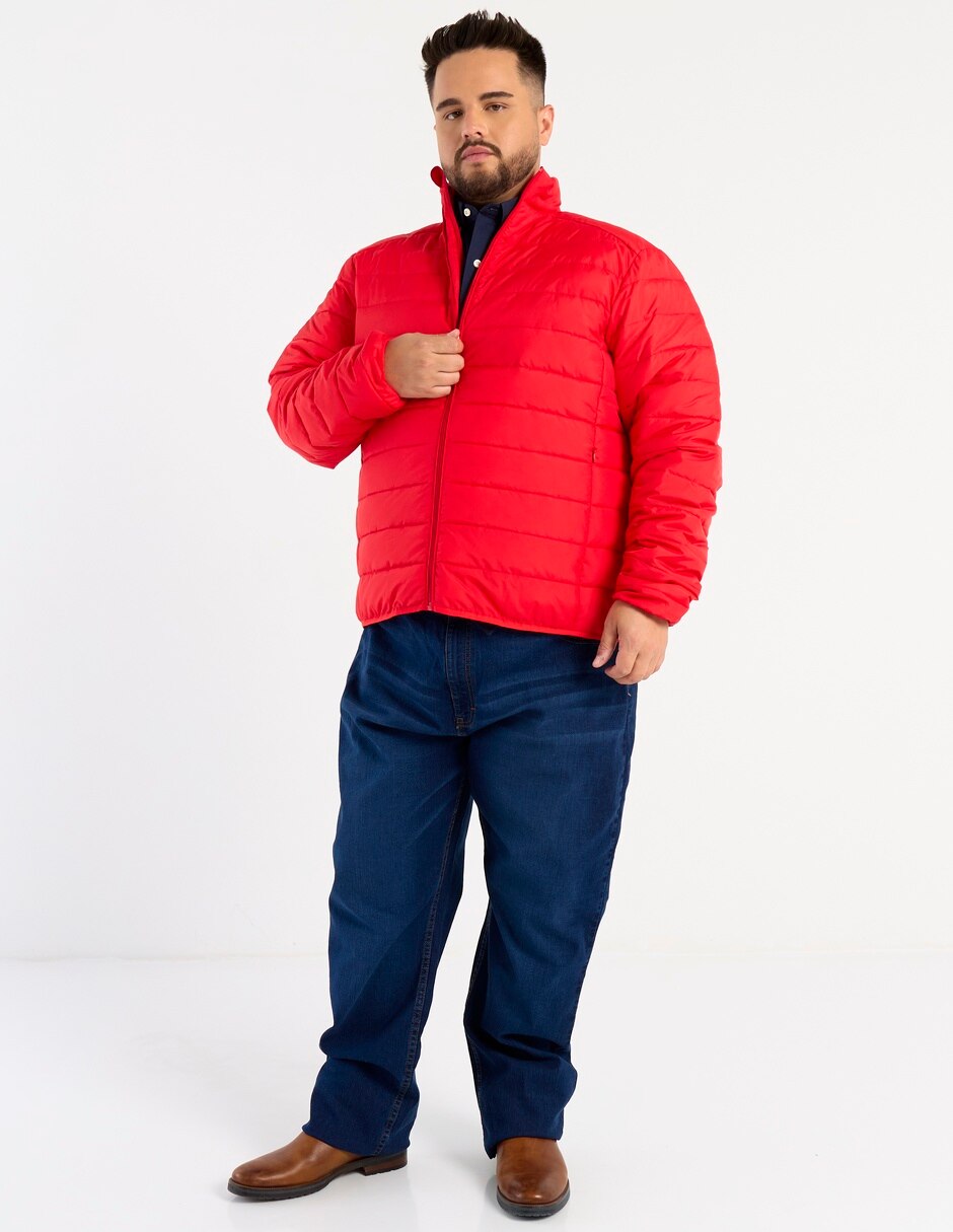Chamarra acolchada Weekend Plus con bolsillos para hombre