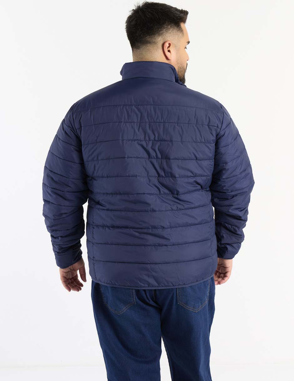 Chamarra acolchada con bolsillos para hombre 2