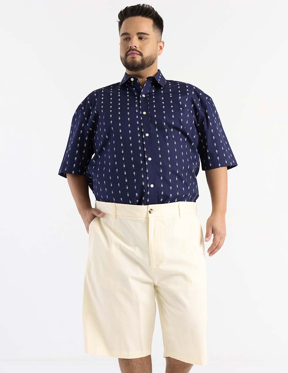 Bermuda de algodón para hombre