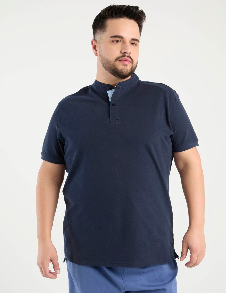 Playera cuello mao para hombre Playera cuello mao para hombre