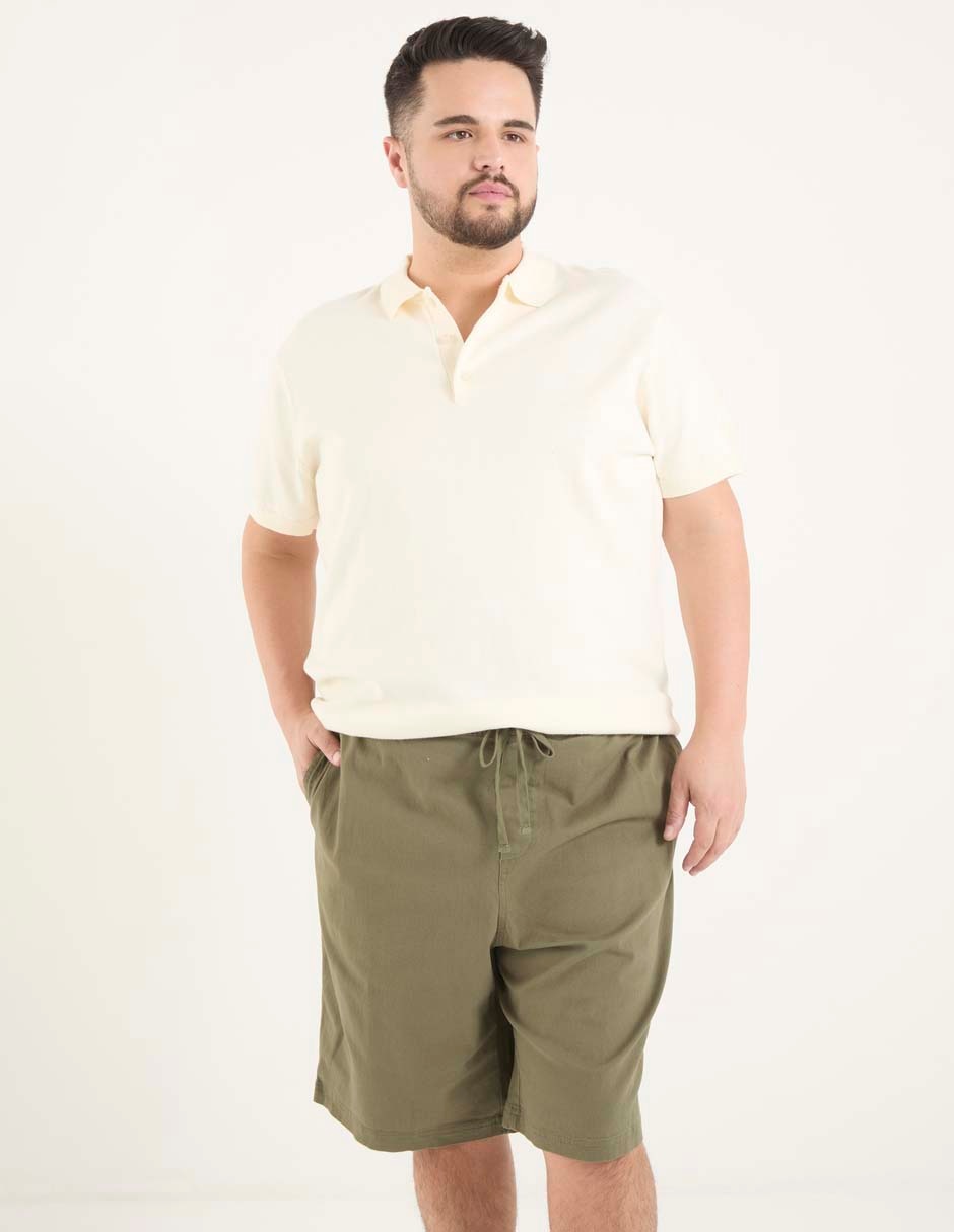 Bermuda de algodón para hombre Bermuda de algodón para hombre