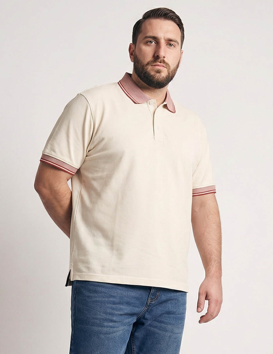 Playera tipo polo Weekend Plus para hombre