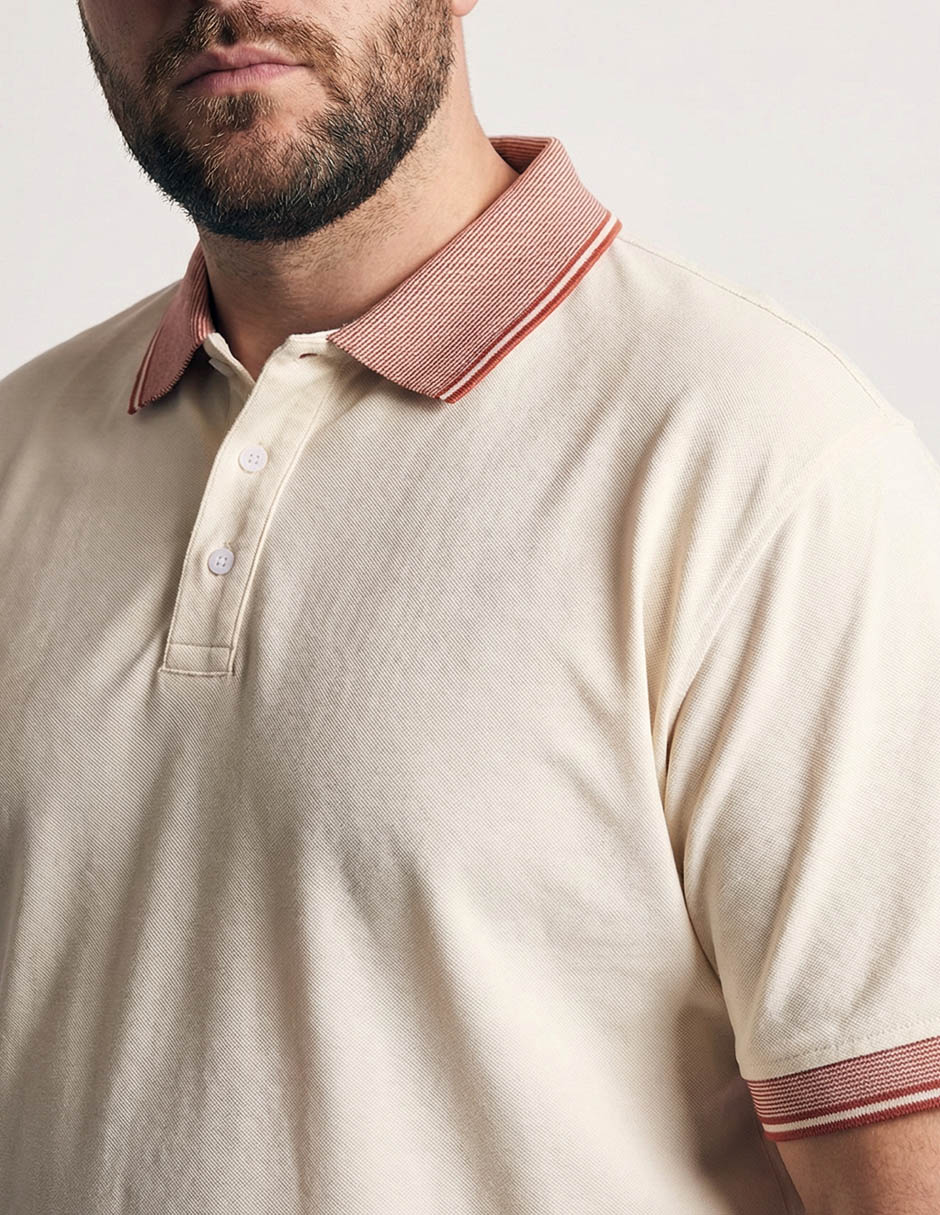 Playera tipo polo Weekend Plus para hombre
