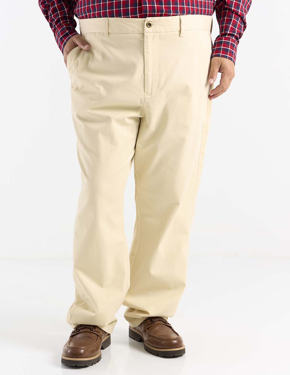 Pantalón chino straight para hombre Pantalón chino straight para hombre
