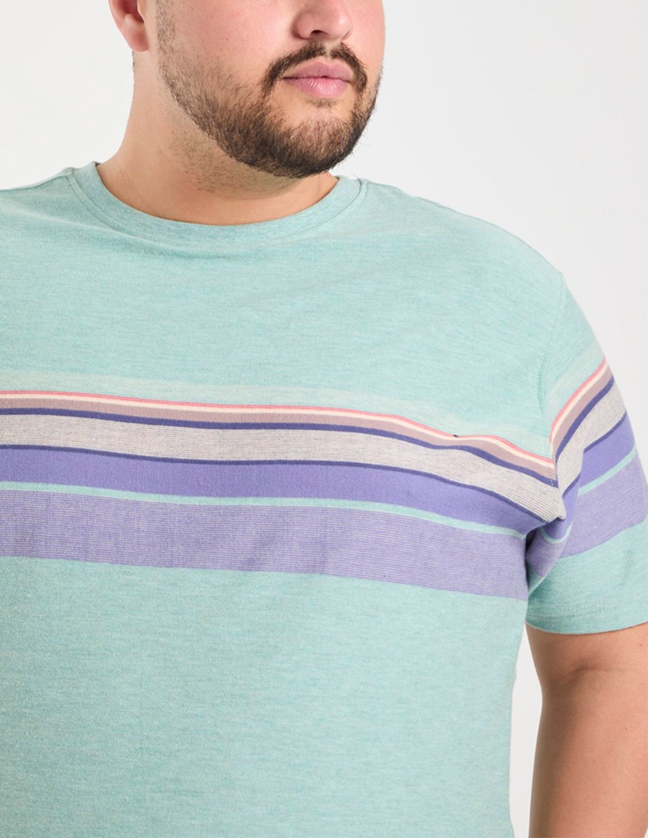 Playera cuello redondo para hombre