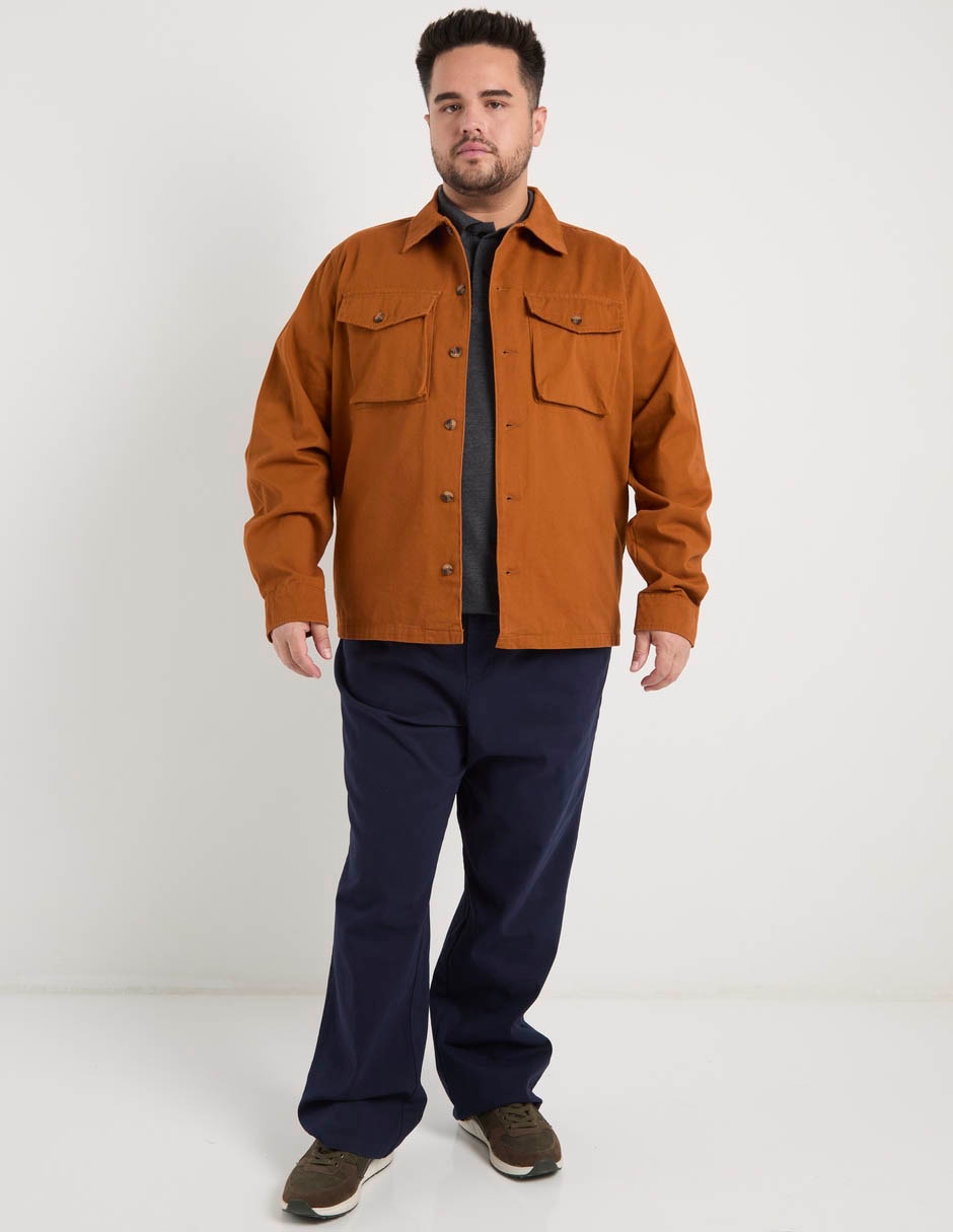 Camisa casual manga larga para hombre 4
