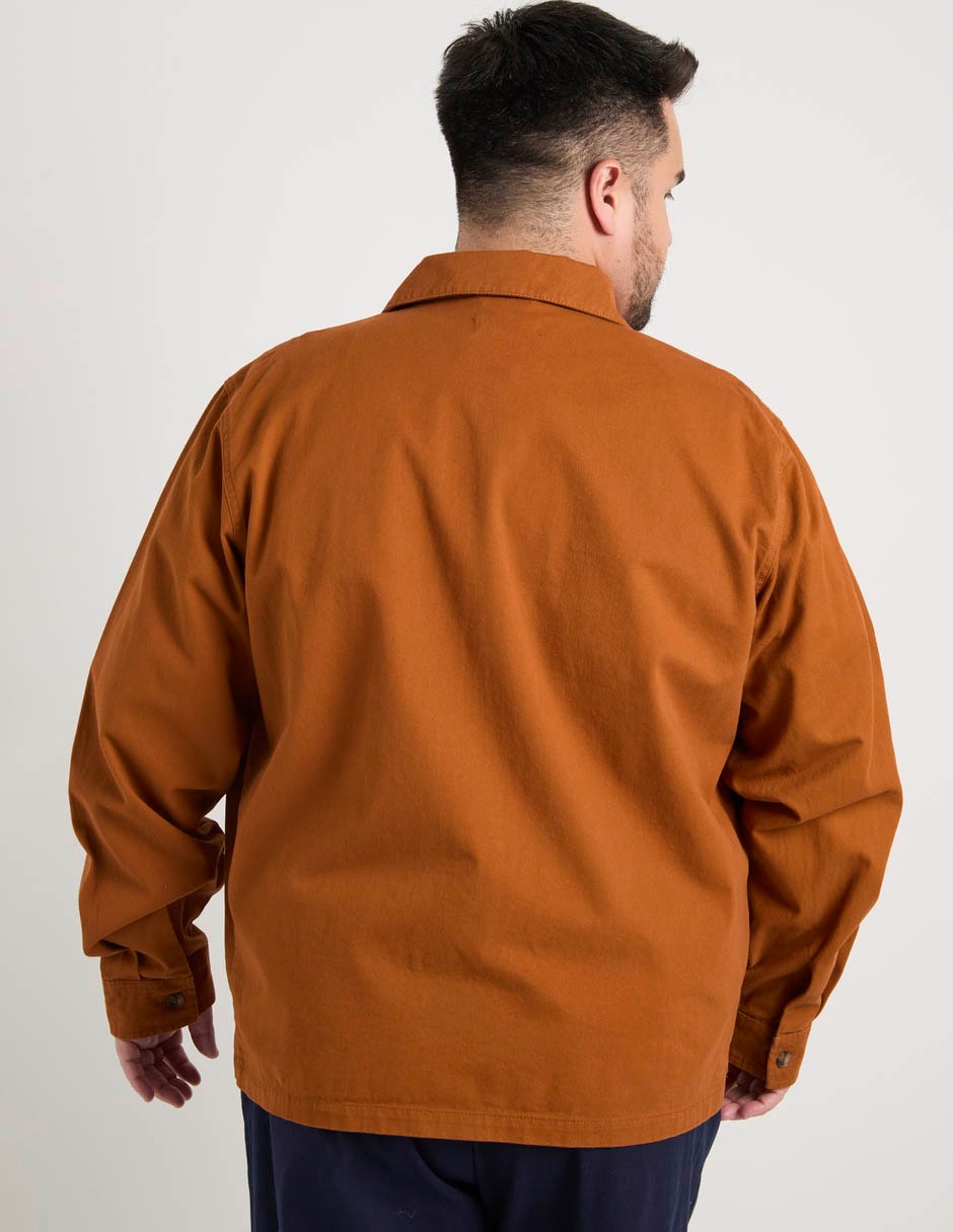 Camisa casual manga larga para hombre 6