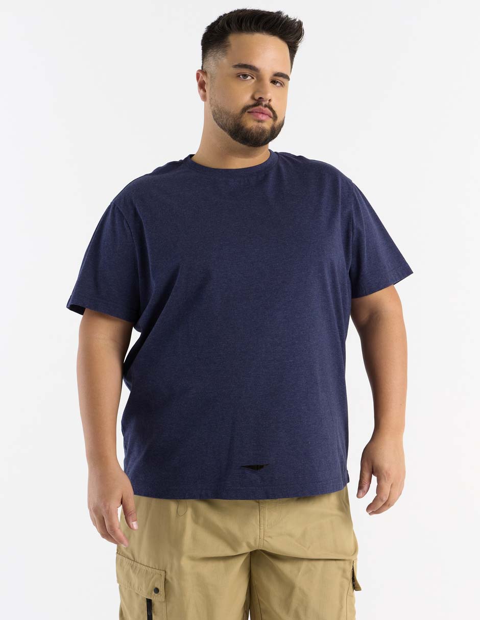 Playera cuello redondo para hombre