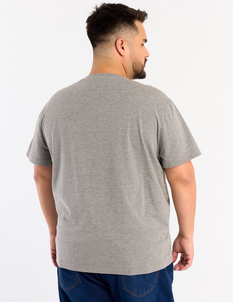 Playera cuello redondo para hombre 2
