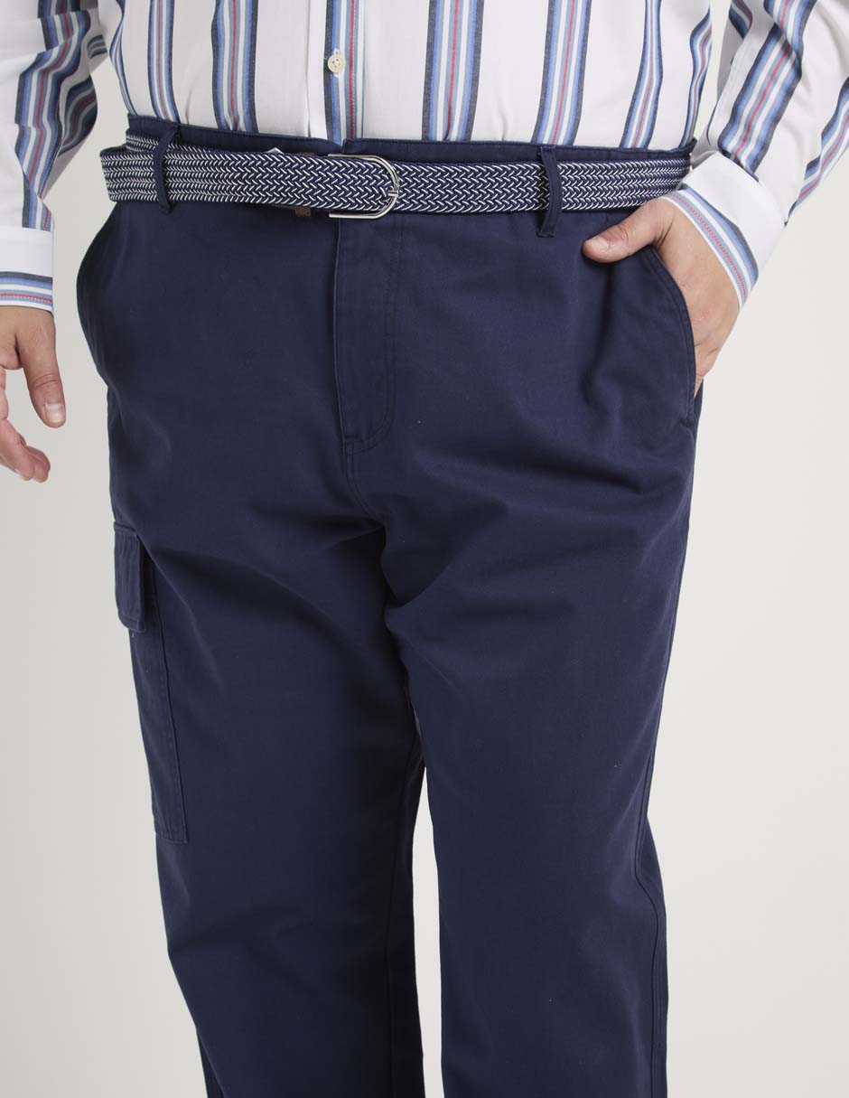 Pantalón business casual straight para hombre