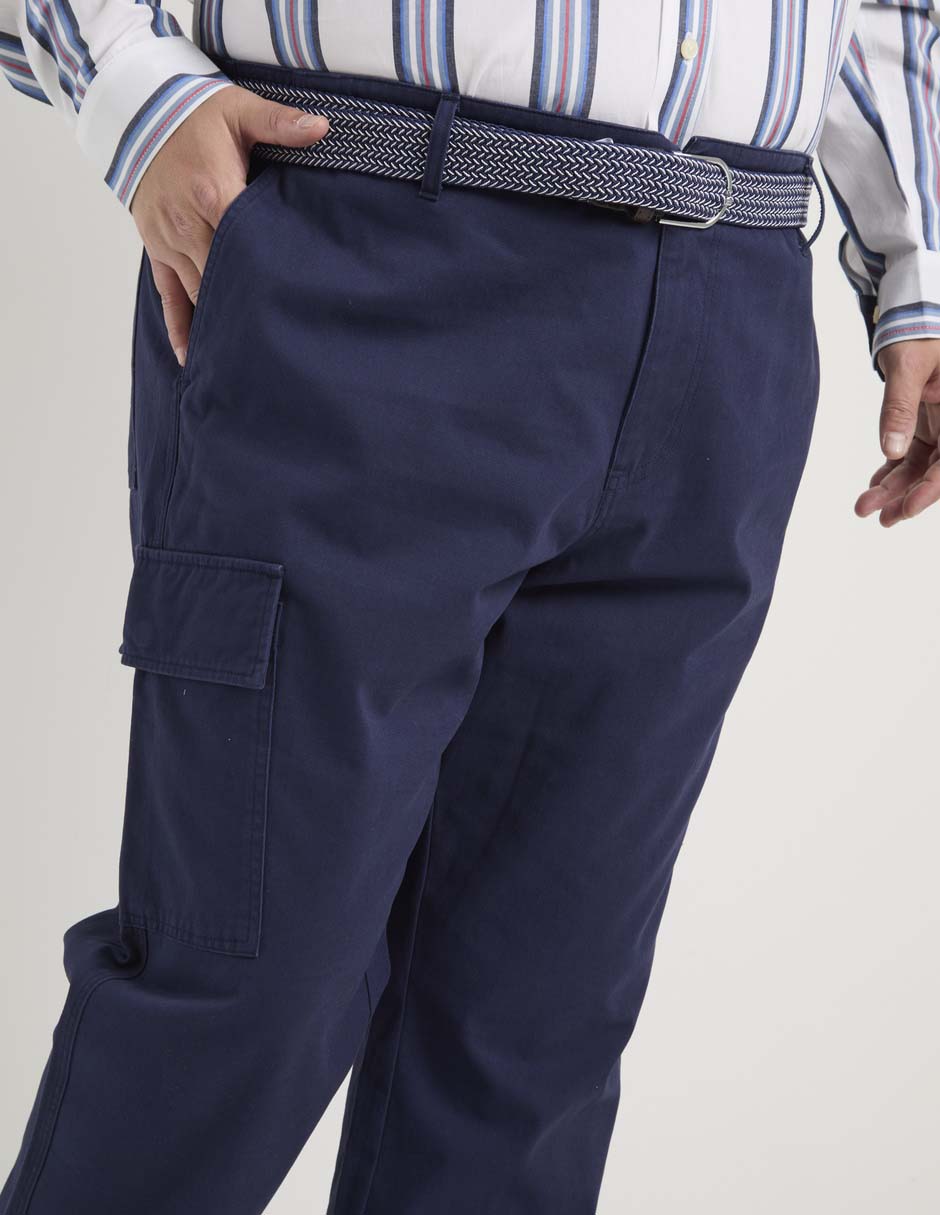 Pantalón business casual straight para hombre