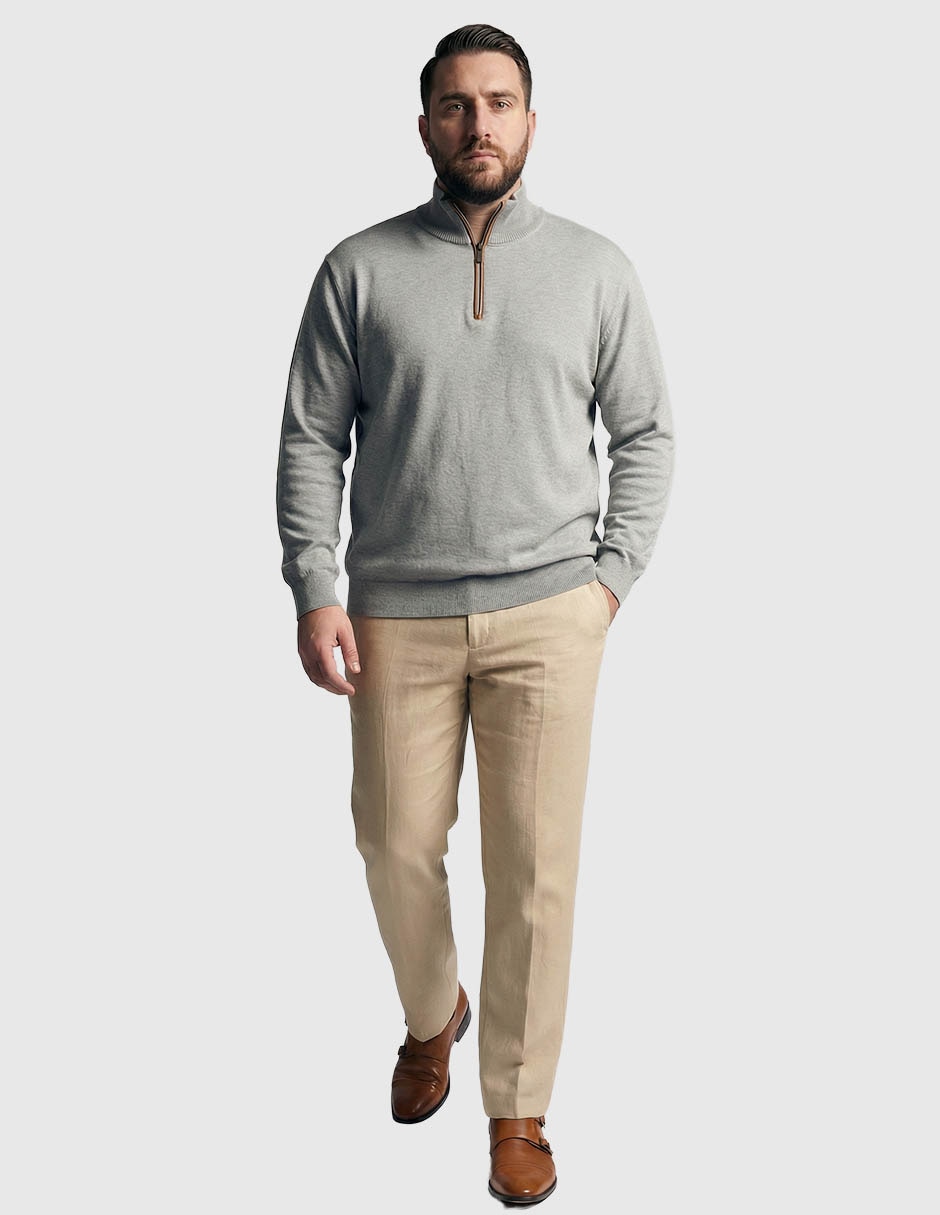 Suéter cuello alto para hombre