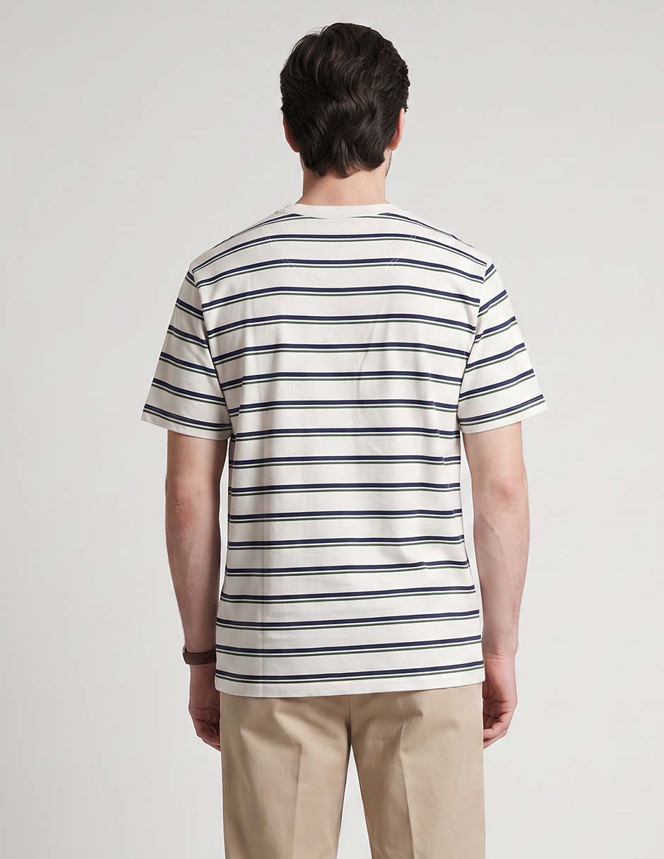 Playera cuello redondo para hombre