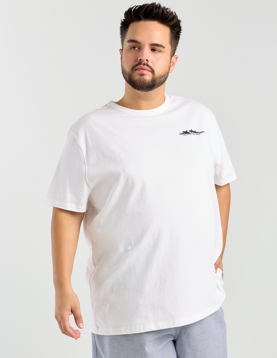 Playera cuello redondo para hombre Playera cuello redondo para hombre