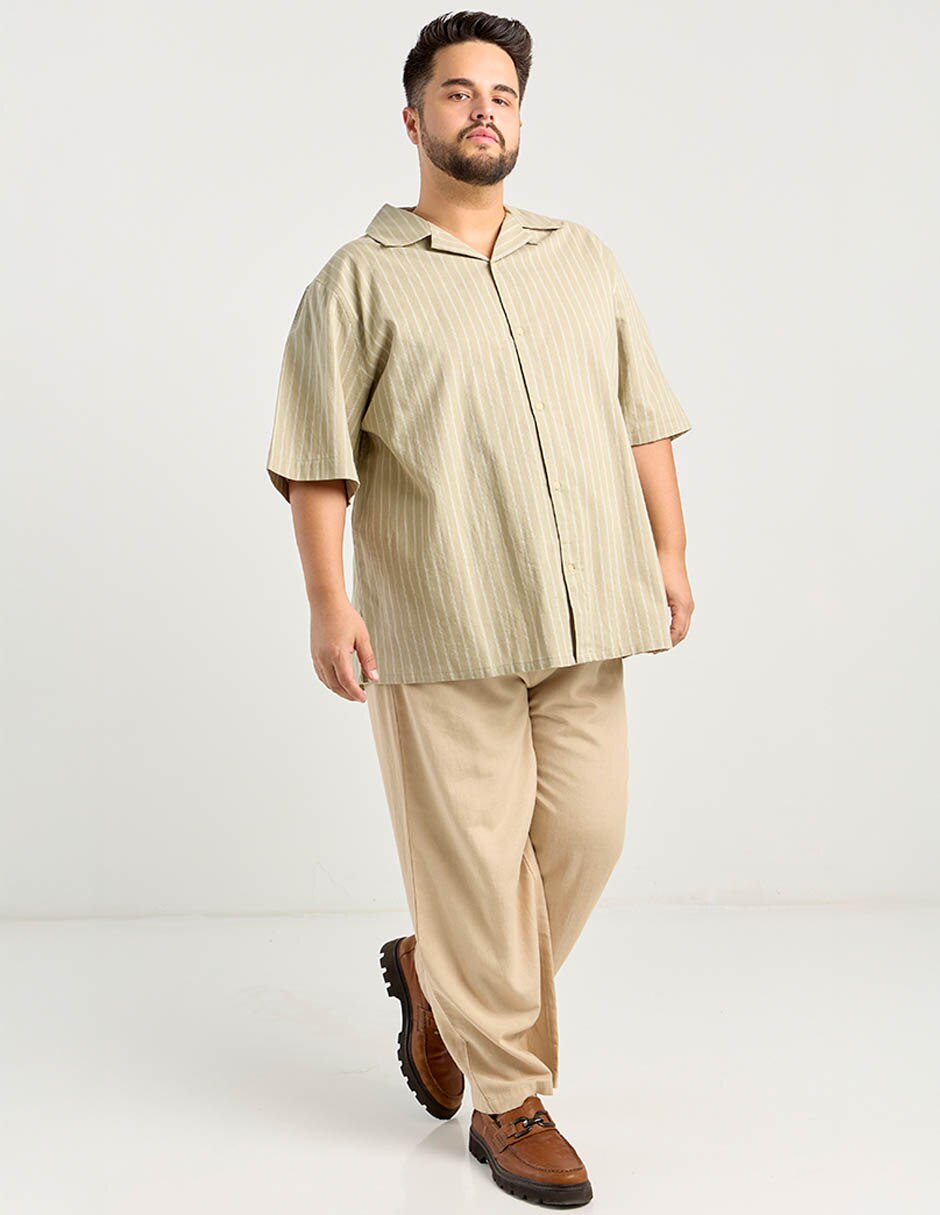 Camisa casual manga corta para hombre 3
