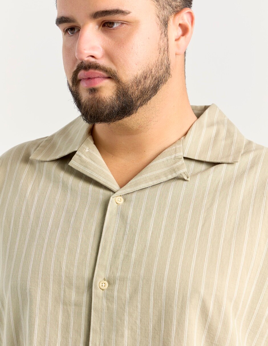 Camisa casual manga corta para hombre 4