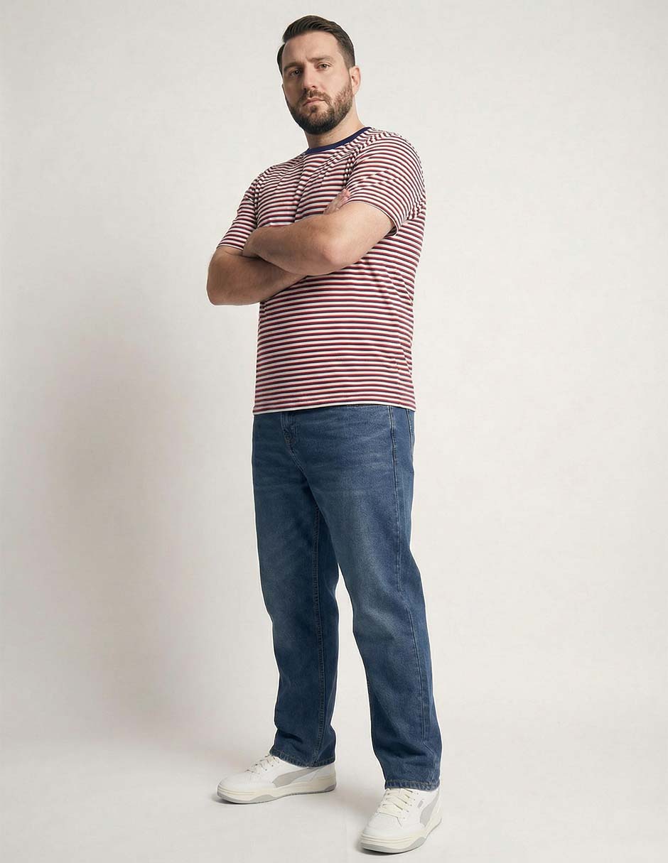 Playera cuello redondo para hombre