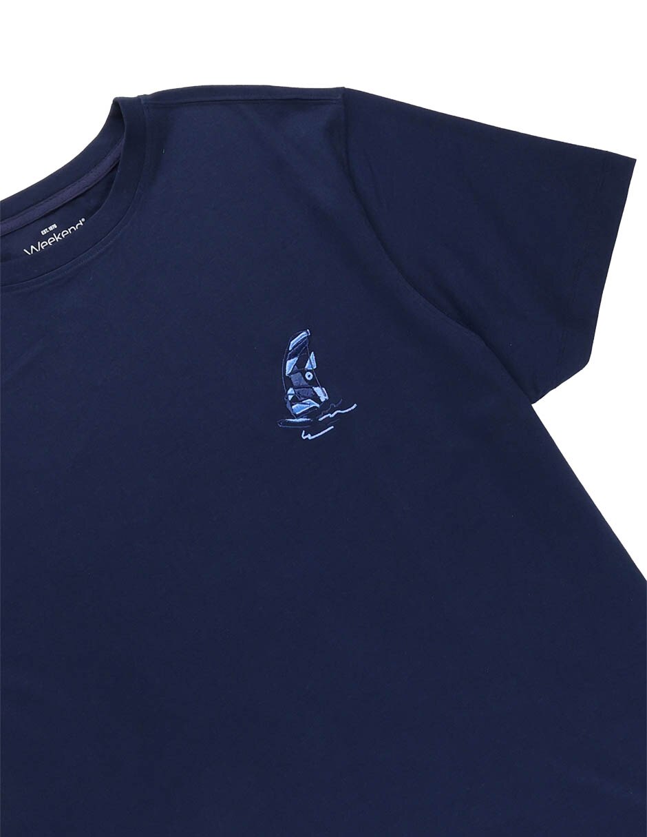 Playera cuello redondo para hombre 9