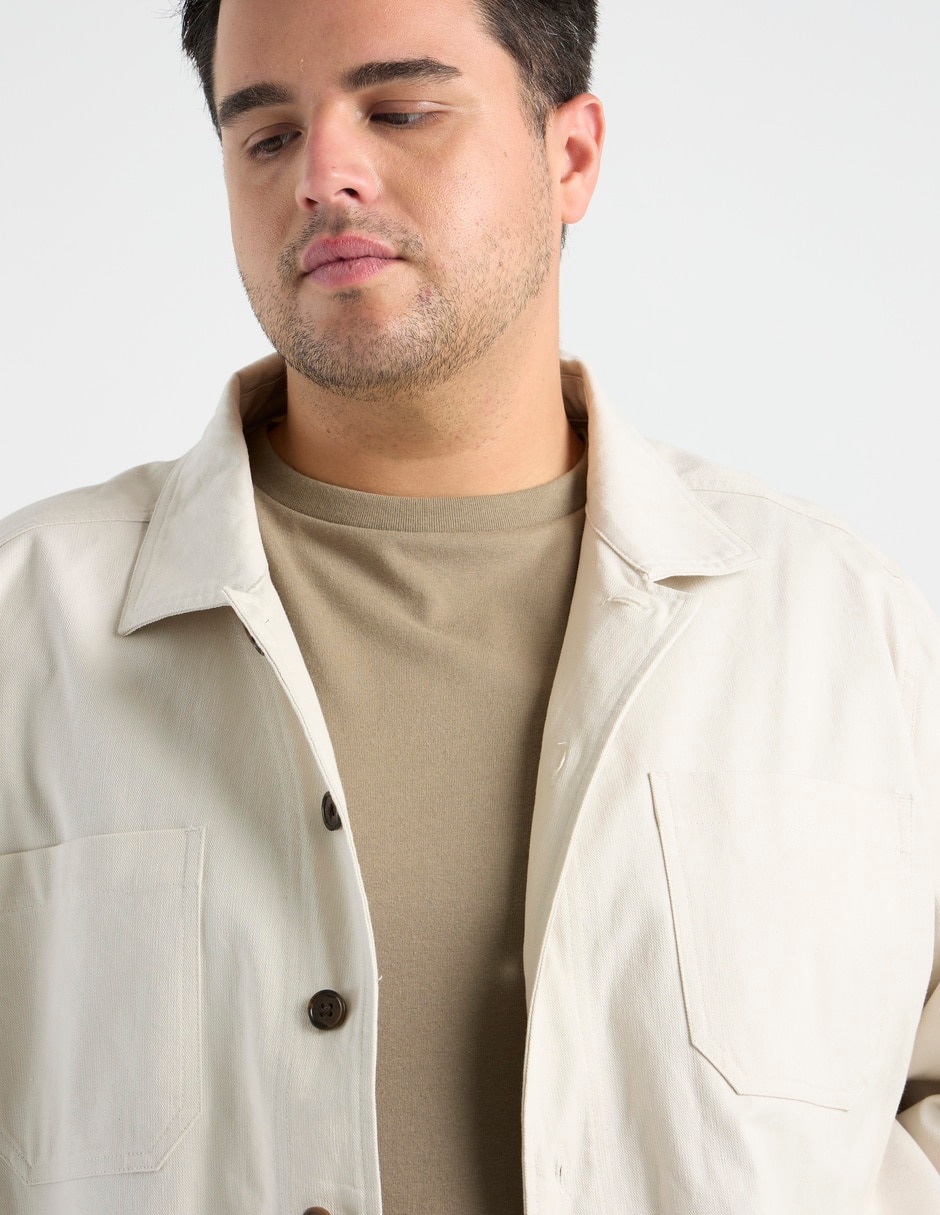 Camisa casual manga larga para hombre 3
