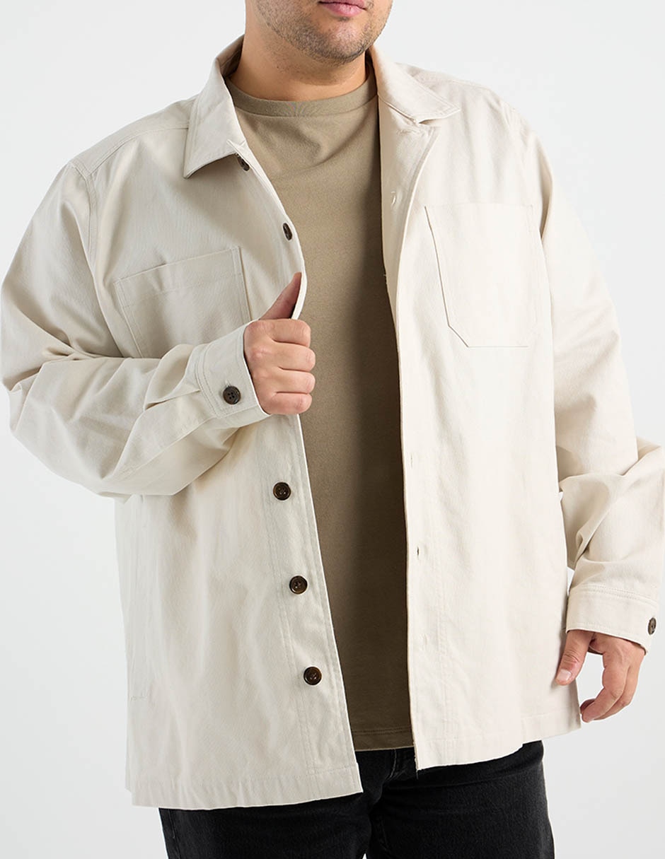 Camisa casual manga larga para hombre 2