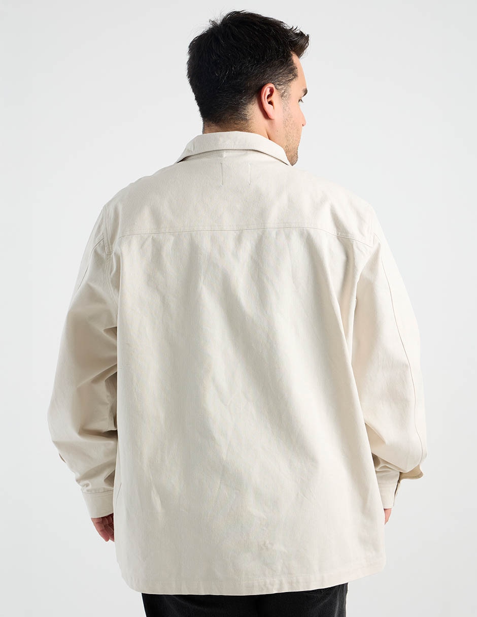 Camisa casual manga larga para hombre 6