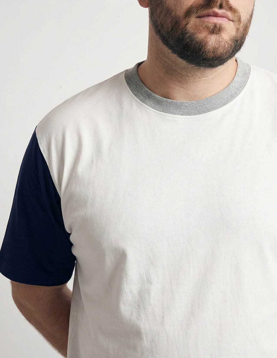 Playera cuello redondo para hombre