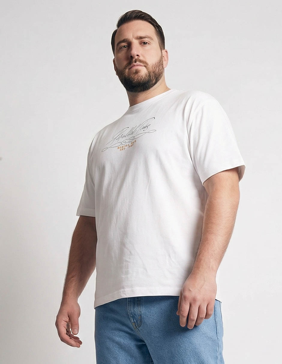 Playera cuello redondo para hombre Playera cuello redondo para hombre