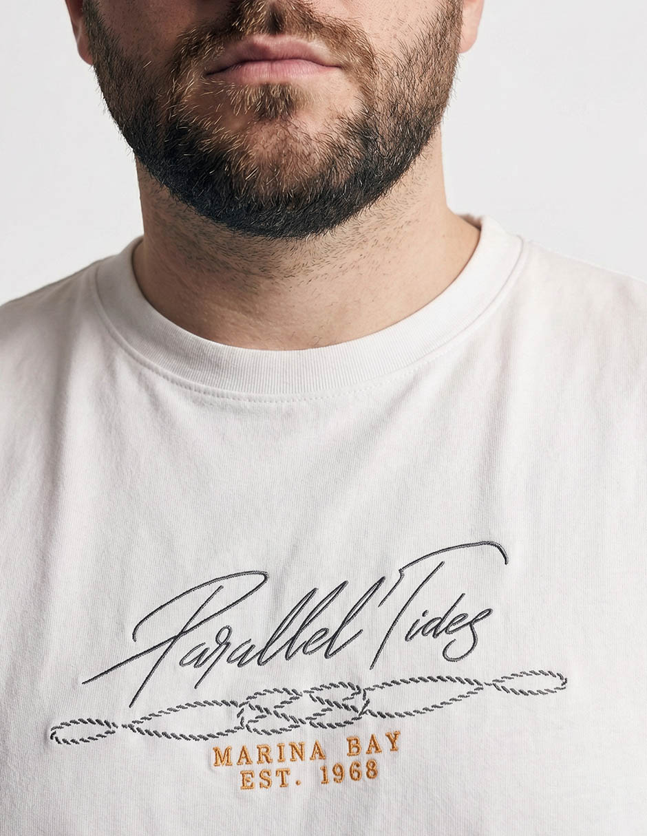 Playera cuello redondo para hombre