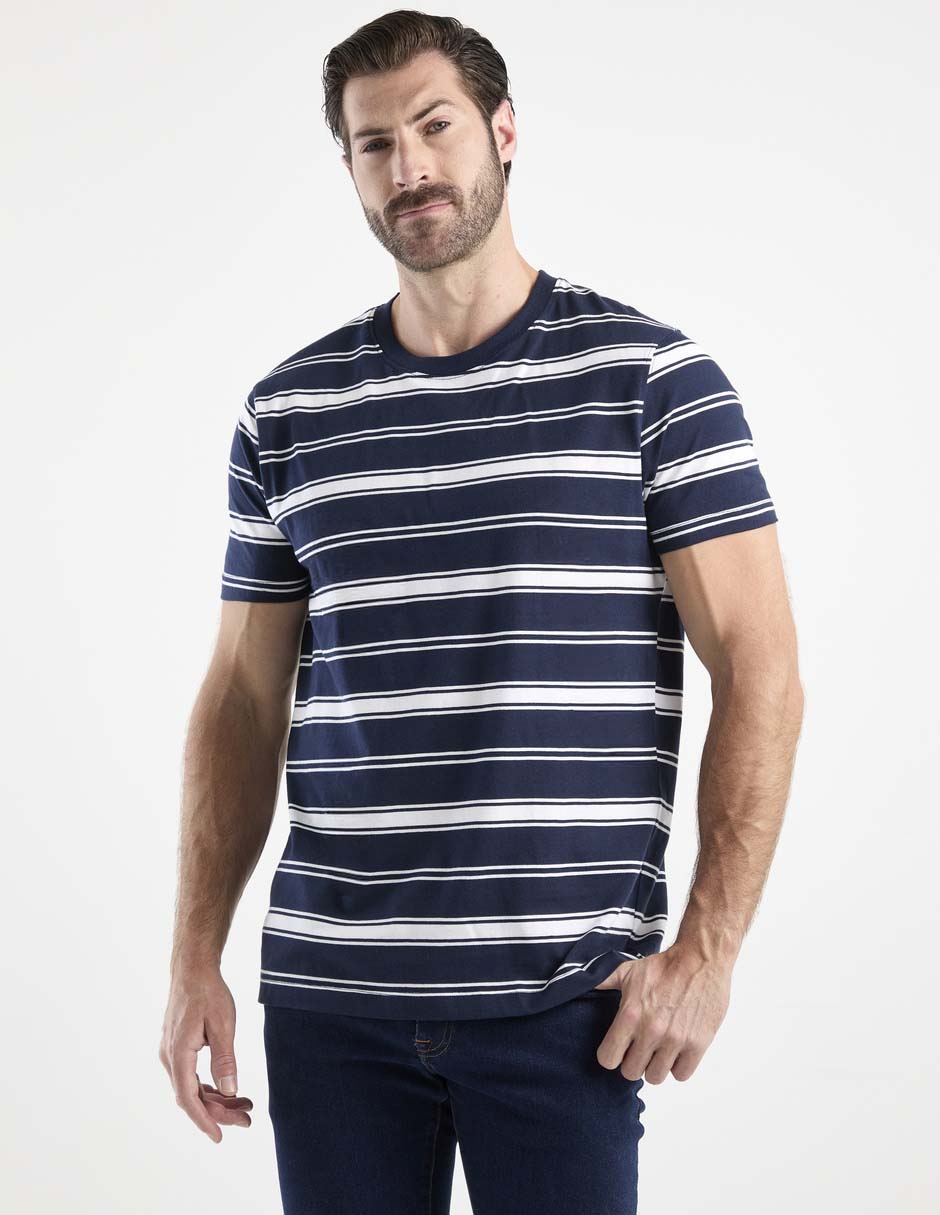 Playera Weekend Plus cuello redondo para hombre