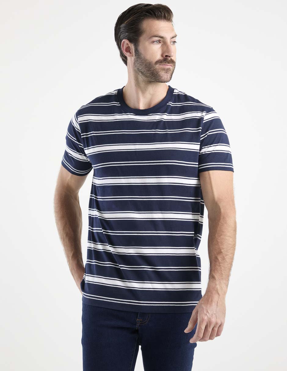 Playera Weekend Plus cuello redondo para hombre