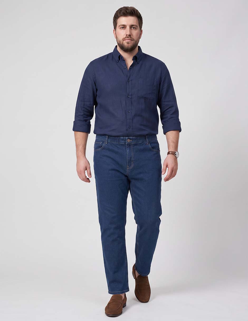 Jeans straight para hombre 3