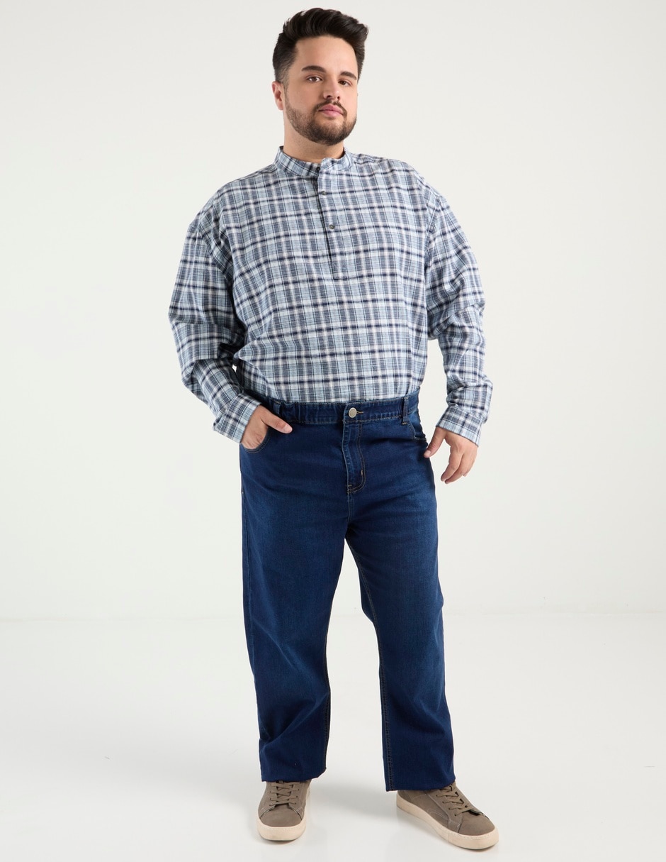 Jeans straight para hombre 6